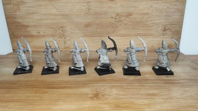 HIGH ELF  Archers  Plastic 4th Edition Warhammer Fantasy Battle Monopose GW X6