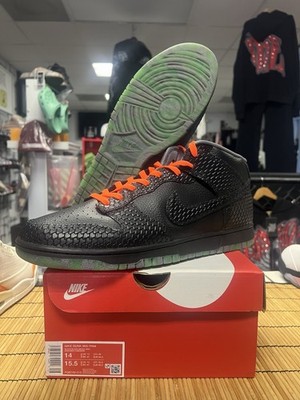 Nike Dunk Mid Premium Men's 14 Shoes Halloween Headless Horseman FQ8749-010 New