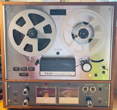 TEAC A-4010S Automatic Reverse Reel to Reel Tape Recorder Tested AR-40S Amp
