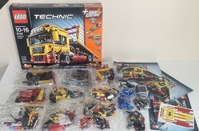 Lego Flatbed Truck 8109 Technic Brand New Sealed Bags Open Box 100% Complete Set