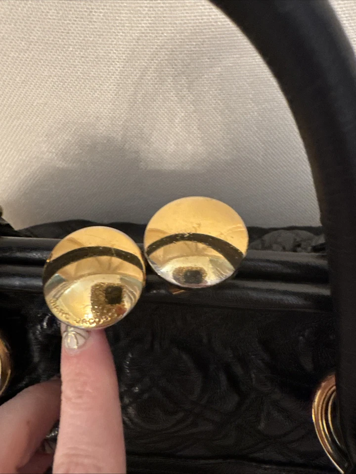 Hobo Marc Jacobs Black Stam Original  Foto 3 de 4