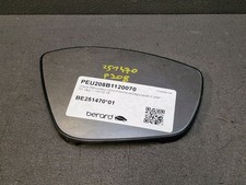 Glace de rétroviseur Peugeot 208