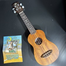 Luna Guitars Honu Turtle Soprano Ukulele - Gig Bag/Pitch Pipe/Chord Chart