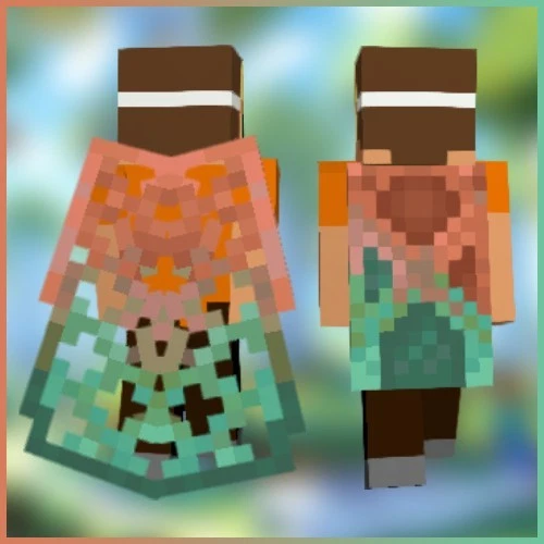 Minecraft : Copper Cape (Fast Delivery) (TIKTOK DROP) (JAVA & BEDROCK) - Photo 2/4