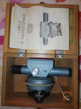 LIVELLO Seb  Cannocchiale  raro antico vintage 