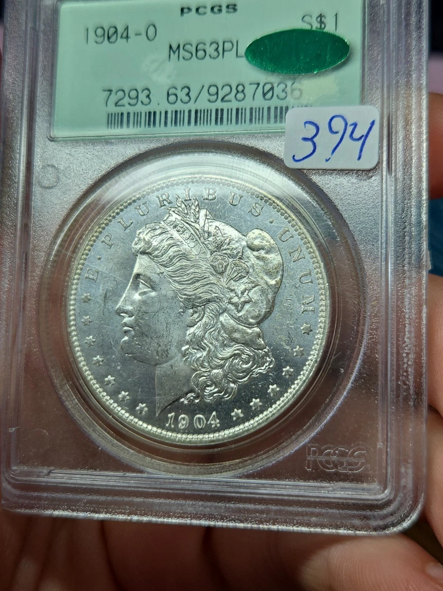 MS 63 Graded 1904 Year Morgan US Dollars (1878-1921) for sale | eBay