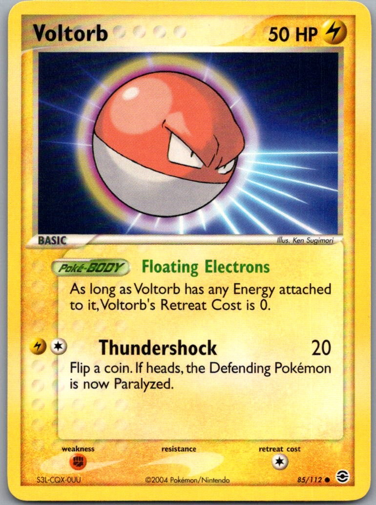 EX FireRed & LeafGreen #85/112 Voltorb