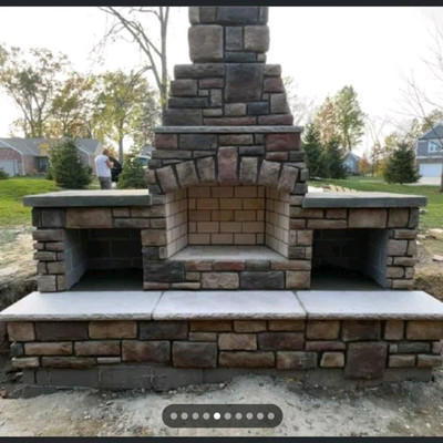 Pre Built Outdoor Fireplaces, Brick Ovens, Firepits