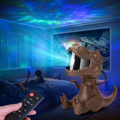 Dinosaurier LED Nachtlampe Kinderzimmer Stimmungslicht 360° Fernbedienung Schlafzimmer Lampe Geschenkidee