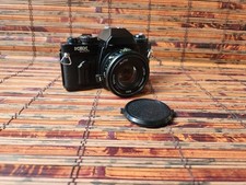 SEARS KSX SUPER 35mm SLR CAMERA w/ SEARS AUTO 50mm f/2 LENS, TESTED and WORKING
