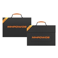 MHPOWOS 45W 60W Solar Panels Foldable Solar Panel Charger with QC3.0 USB-A USB-C