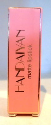 Creamy Matte Lipsticks, #01 Honey Peach Matte Lipstick Waterproof Long Lasting