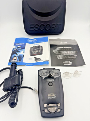 Escort Passport 9500ix Laser Radar Detector GPS, Smartcord, Mount