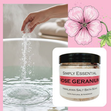 Luxury Scented Aromatherapy Bath Salts | Pink Himalayan Rock Epsom Dea Sea Salt