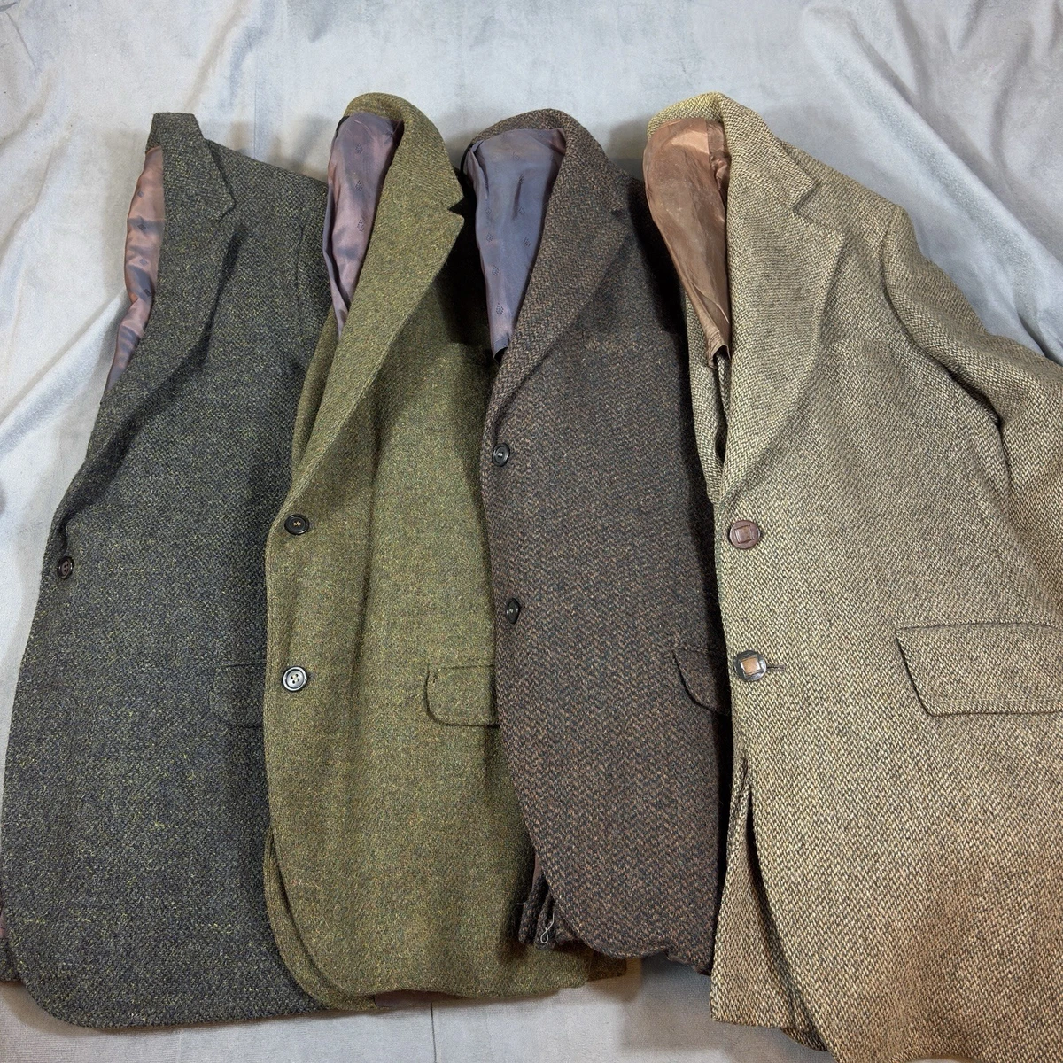 Giacca Bar Tweed di lana grigio