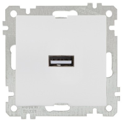 USB Steckdose Netzteil Ladefunktion Ladesteckdose 5V 2A Unterputz Einbau CANDELA
