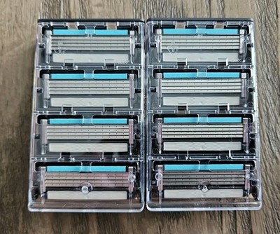 Lot of 2 - Dollar Shave Club 4-Blade Razor Cartridge Refills 4 Ct - 8 Total -NEW