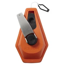 Keson K3x Chalk Line Reel, 3 Oz, Twisted, 100 Ft L