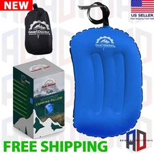 Gear Doctors Camping Pillow Inflatable Pillow Camp Pillow Backpacking Pillow ...