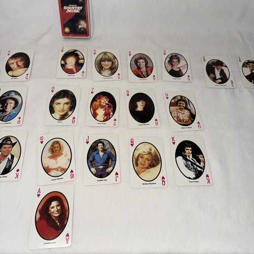 "The Best of Country Music" playing cards 1982 - Elvis, Willie Nelson Card Deck - Bild 6 von 19