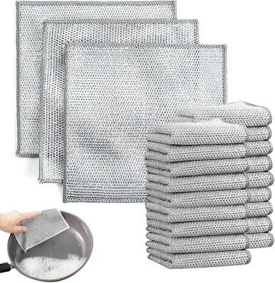 30 Stück Smart Scrubs - kratzfeste Scheuertücher, (20 x 20 cm) Mehrzweckmet