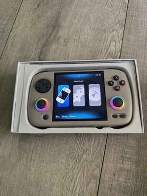 RG CubeXX Gray Anbernic Handheld Game Console 3.95'' IPS Linux 64-bit New