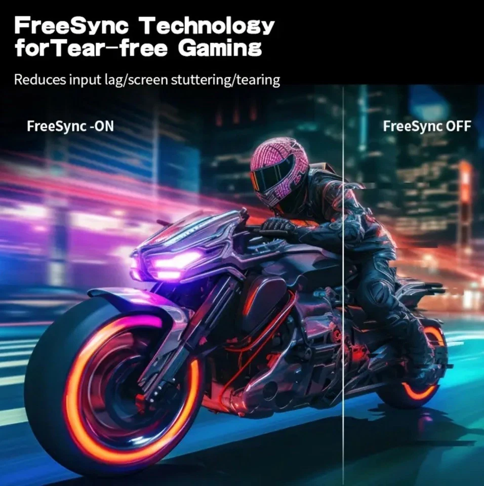 Gawfolk Curved Gaming Monitor 165Hz 34-inch Ultra Wide 4K 3440x1440P 1ms 1500R - Image 4 of 4