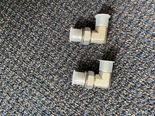 4PCS M14-M14 90 Degree Angle Elbow Screw Connector Fitting