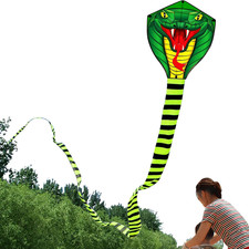 Large Power Snake Kites with Flying Line Outdoor Fun Sports Kite