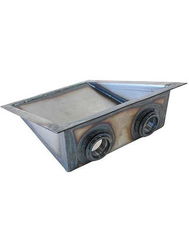 Aeroflow Weld-in Fuel Tank Sump For Fuel Tanks With x2 -12 ORB Femal (AF85-1000) - Picture 1 of 12