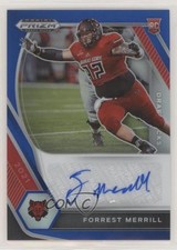 2021 Panini Prizm Draft Picks Blue 11/149 Forrest Merrill #DPA-FOR Auto a0s