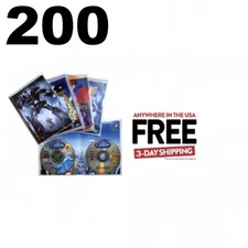 200 CheckOutStore Clear 2 Disc CPP Full Cover Sleeve & DVD Booklet **1-3 DAYS