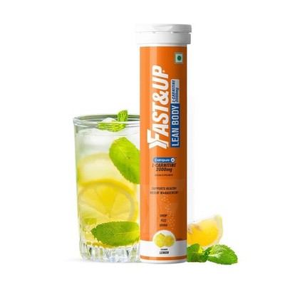 Fast&Up L-Carnitine 2000mg Effervescent Tablets | Premium Carnipure  Carnitine S