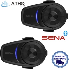 SENA SMH10 Twin Dual Bluetooth Kit Helmet Intercom Motorcycle Motorbike Headset
