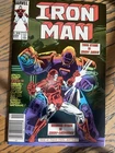 2 Vintage Marvel Iron Man Comic Books #200 And #244  In Sleeve