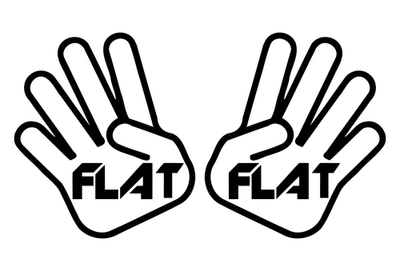 #ad Subaru Flat 4 Hand Sticker Decal WRX STI Boxer Engine Car Window Vinyl $2.99