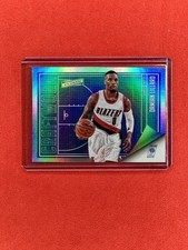 2016-17 Panini Aficionado - Damian Lillard - Craft Work - Silver Insert