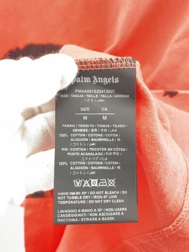 PALM ANGELS Angeli delle Palme Angeli delle Palme T shirt M Cotone ORN