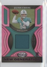 2025 Certified New Generation Jerseys Mirror Pink /299 Quinn Ewers #NGJ-QES 5y7