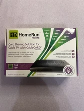 SiliconDust HDHomeRun PRIME Cable HDTV Tuner (3-Tuner) HDHR3-CC With Box
