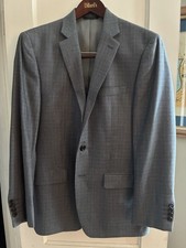 Polo Ralph Lauren Men  s Wool Sport Coat Blazer Checked Pattern Size 38R