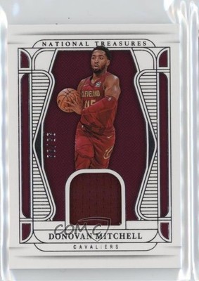 2024-25 Panini National Treasures Material /99 Donovan Mitchell #MT-MIT 1d59