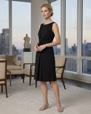 Carolina Herrera Women’s Black Dress Size 4 Sleeveless Designer Party Cocktail