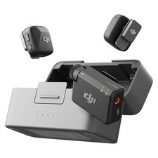 DJI Mic Mini 2.4GHz 2-Person Clip-On Digital Wireless Microphone System with Cha