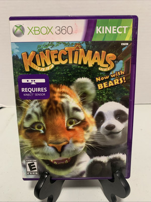 Kinectimals: Now With Bears (Microsoft Xbox 360, 2011) CIB Kinect