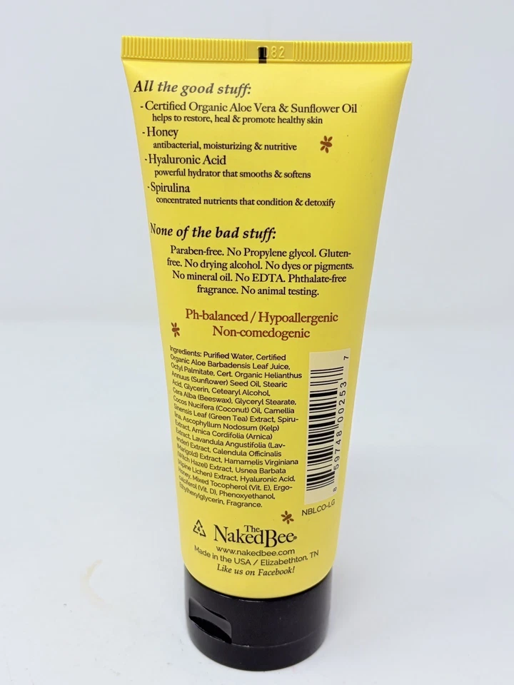 The Naked Bee Moisturizing Hand Body Lotion Coconut Honey 6.7oz - Image 2 of 4
