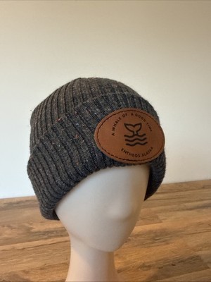 Pacific Beanie Confetti Gray Whale Of A Good Time Alaska Entheos Wool Blend