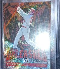 Panini 2022 Donruss shimmer Unleashed Insert Shohei Ohtani Angels #UL-6 Card