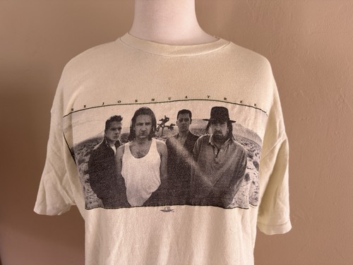 Vintage U2 1987 Joshua Tree Tour T-Shirt Men’s Large - Picture 2 of 4