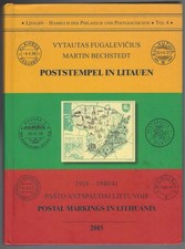 Fugalewitsch Bechstedt Poststempel in Litauen, Postal Markings in Lithuania 2015